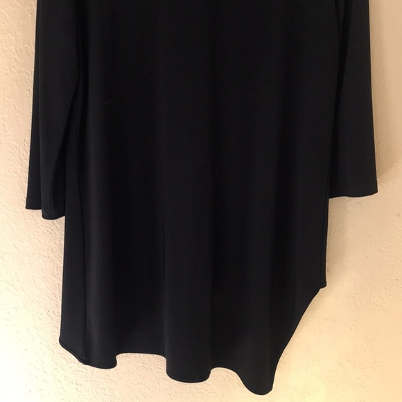 Black flowy Blouse size 12 - Picture 8 of 9